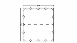 Wechsel Tarp L - Green -Msr Gear Shop wechsel 231150 tarp l f 980300