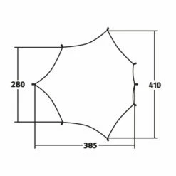 Wechsel Travel Line Wing L Tarp - Laurel Oak -Msr Gear Shop wing l tl2020 834326