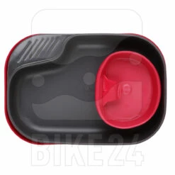 Wildo Camp-A-Box Basic GREEN Dishes - Raspberry -Msr Gear Shop wm wildo camp a box basic green raspberry2 847488